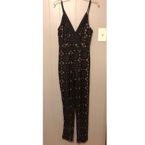 Black & Tan Jumpsuit
